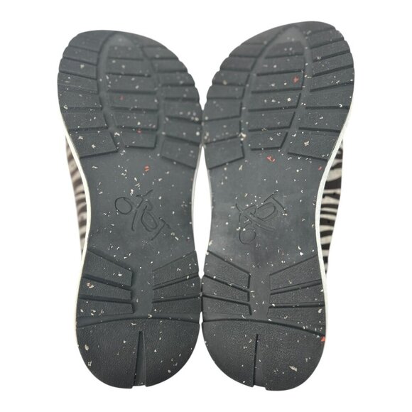 OTBT Alstead Lightweight Women's Zebra Leather Sneakers Athleisure Size 9M Comfy - Picture 12 of 13